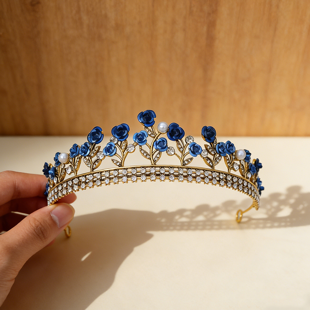 Wedding Shop - Baroque Crown Wedding Headwear for Women
