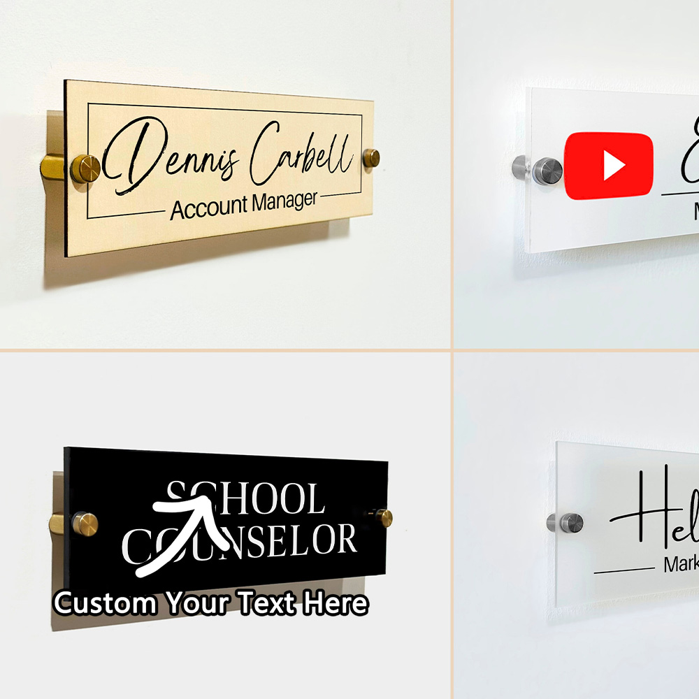 Wedding Shop - 1PC Custom Wooden Door Sign -