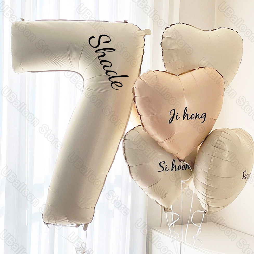 Custom Birthday Number Balloon - Confetti Balloon Set avaliação e preço