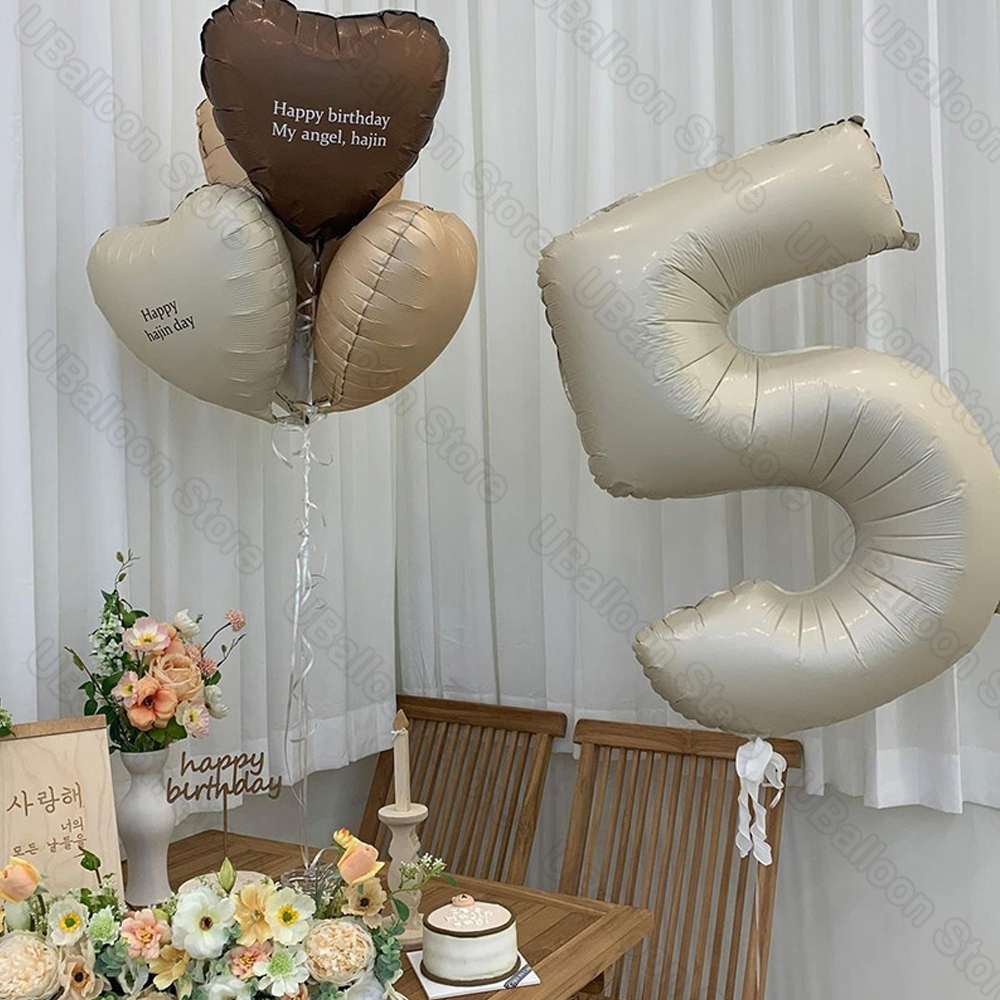 Custom Birthday Number Balloon - Confetti Balloon Set avaliação e preço