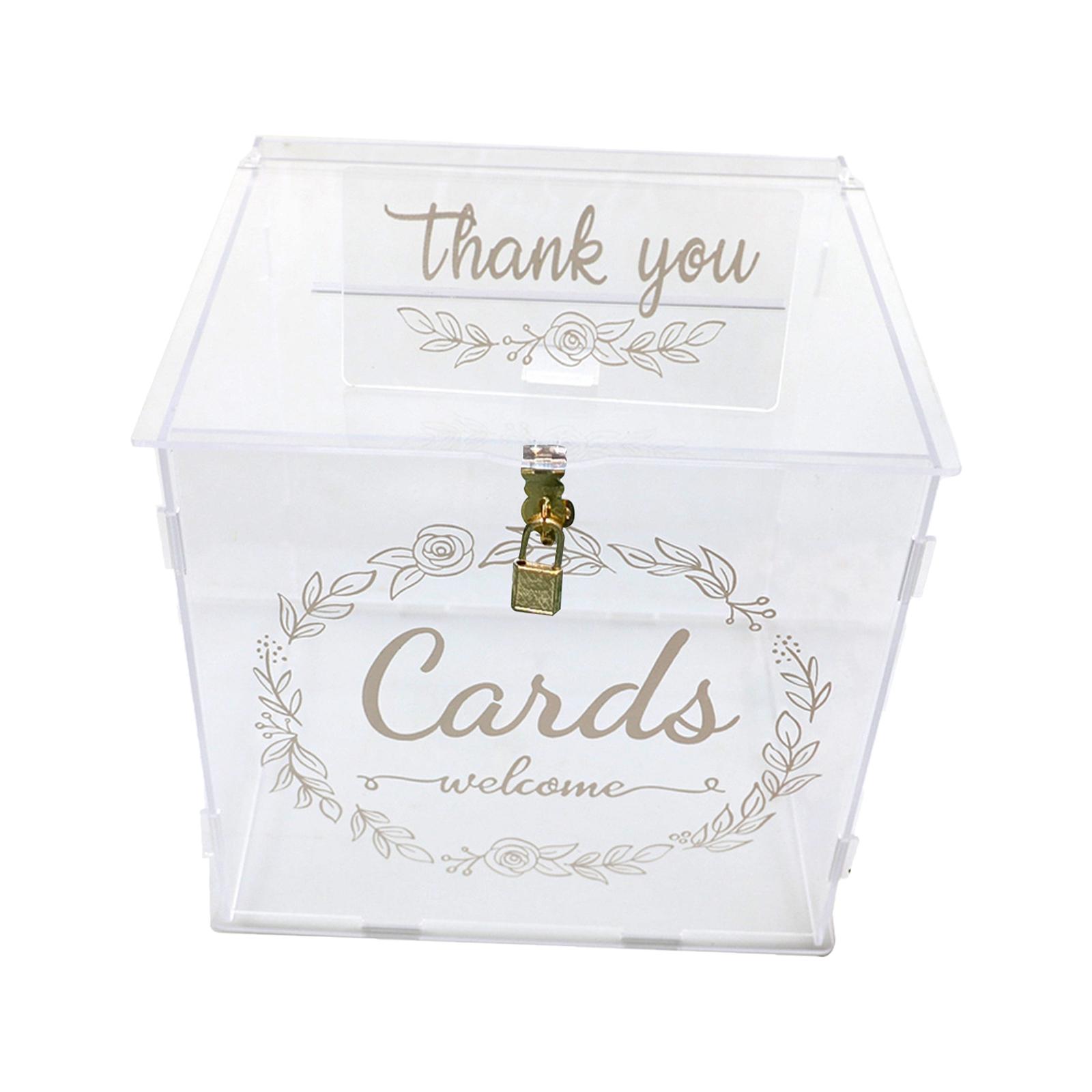 Wedding Cards Box 10.04x8.46x9 - Wedding Card Box avaliação e preço