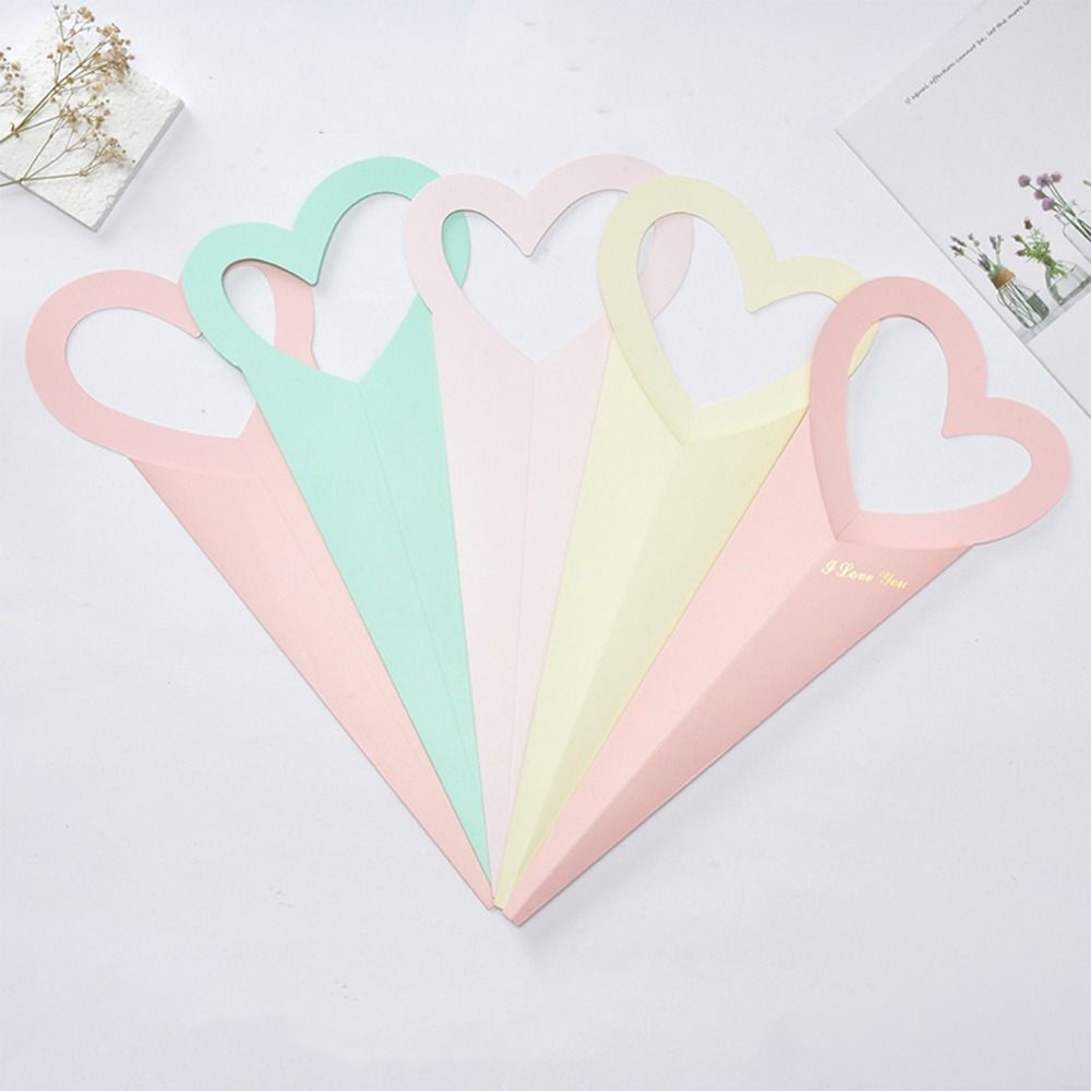 10pcs Romantic Heart Single Fl - Wedding Packaging avaliação e preço