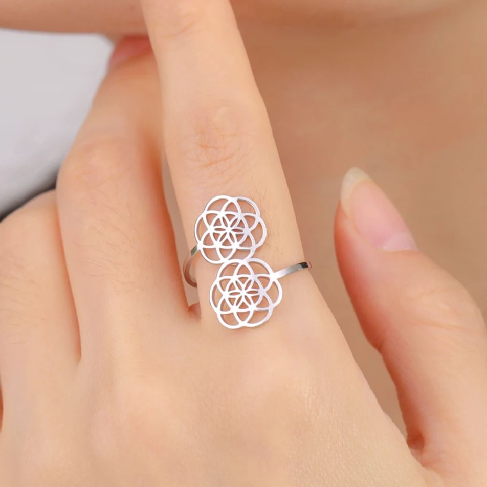 LIKGREAT Hollow Flower of Life - Wedding Sutra avaliação e preço