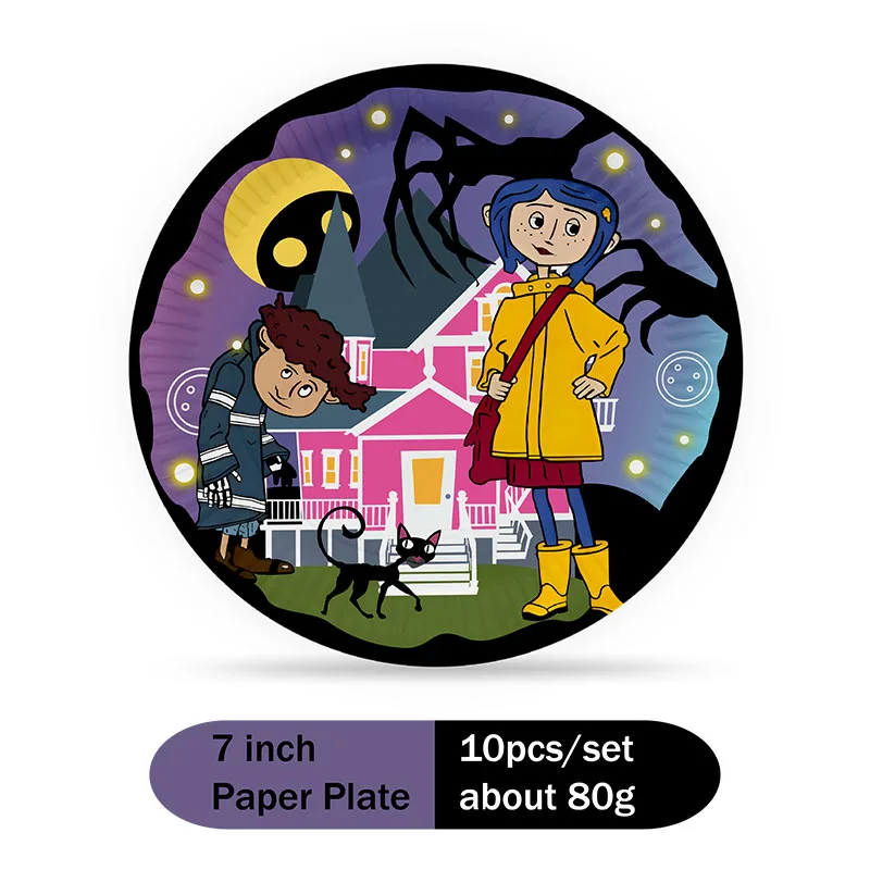 Coraline Cartoon Movie Theme S - Confetti Balloon Set avaliação e preço