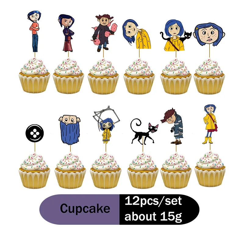 Coraline Cartoon Movie Theme S - Confetti Balloon Set avaliação e preço