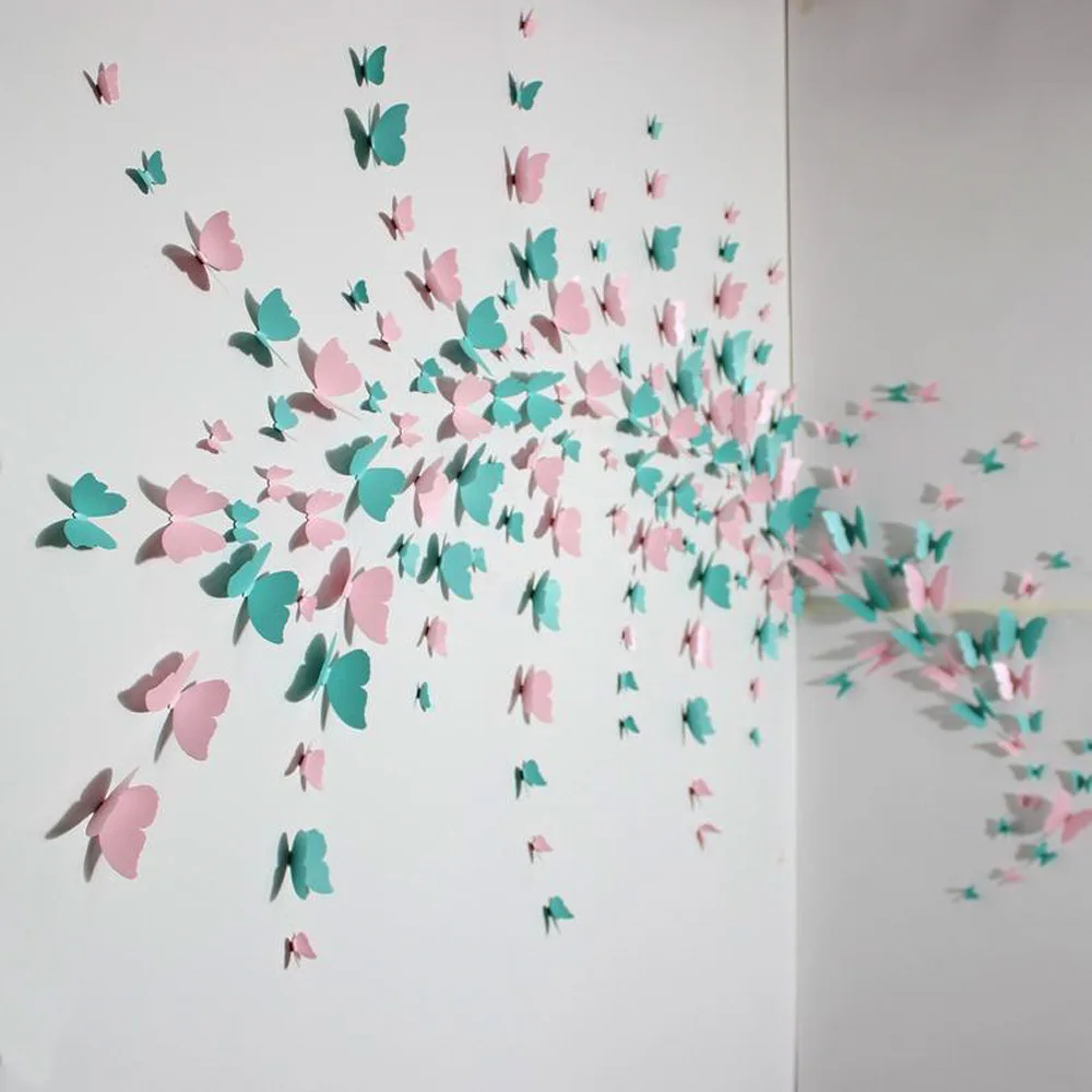48Pcs/set Pearlescent Butterfl - Confetti Balloon Set avaliação e preço