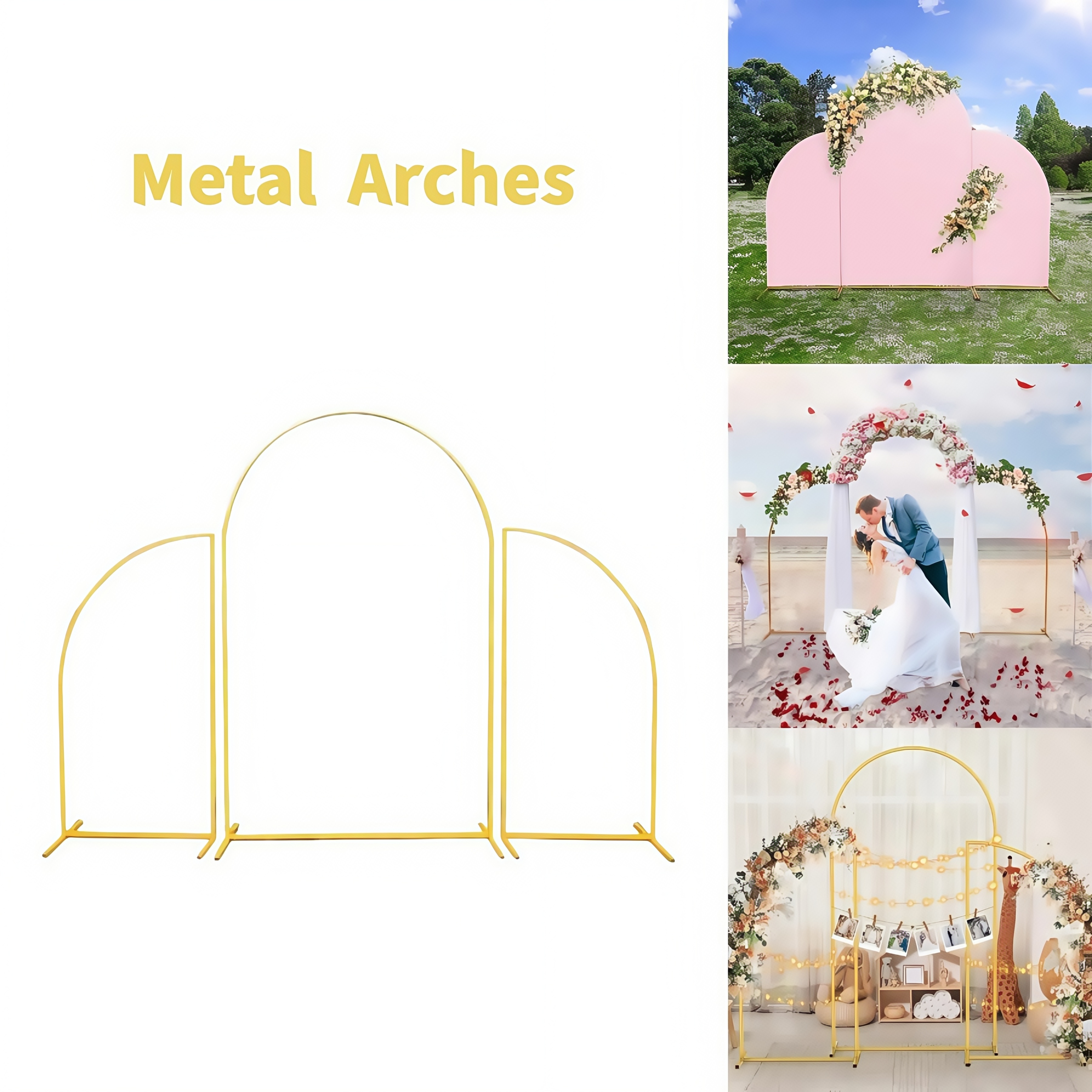 Crown Metal Arch Stand,3pcs Se - Confetti Balloon Set avaliação e preço