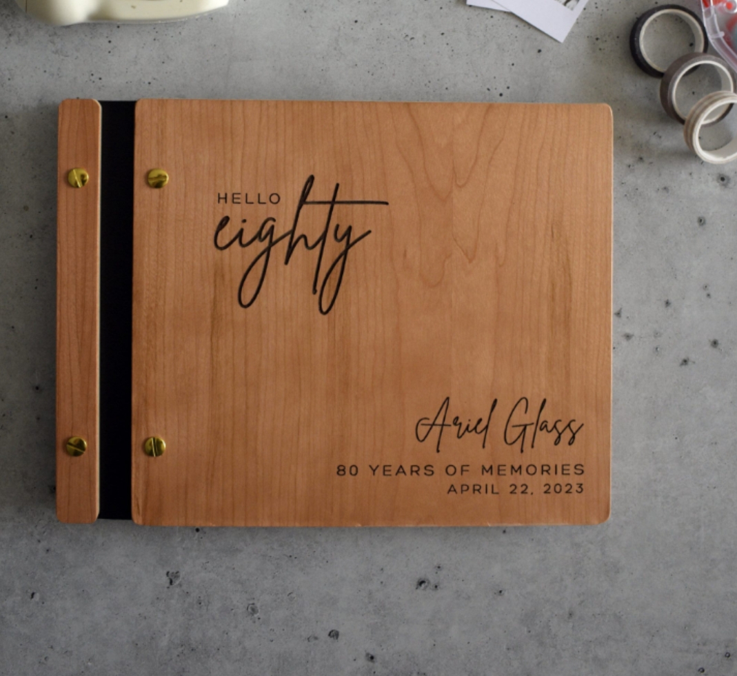 Birthday Guestbook Personalize - Personalized Guest Book avaliação e preço