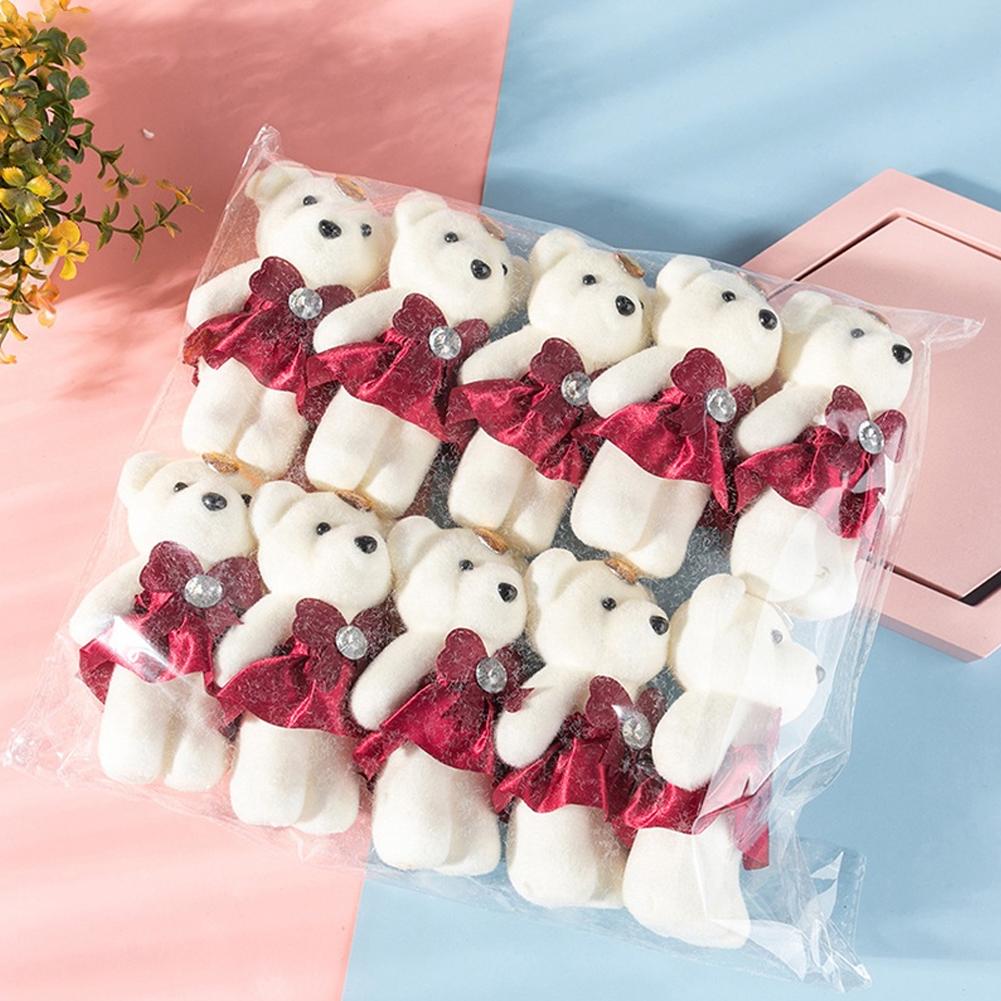 10pcs/Bag Bouquet Bear Ice Cre - Wedding Packaging avaliação e preço