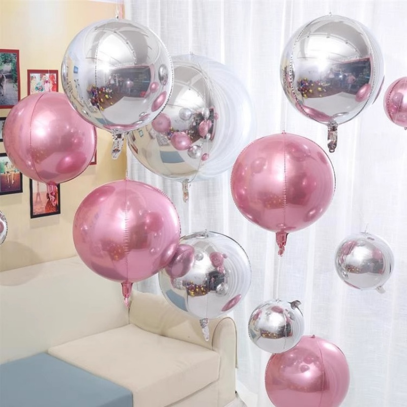 5pcs 10 18 22 Inch 4D Round Me - Wedding/Event Supply Store avaliação e preço