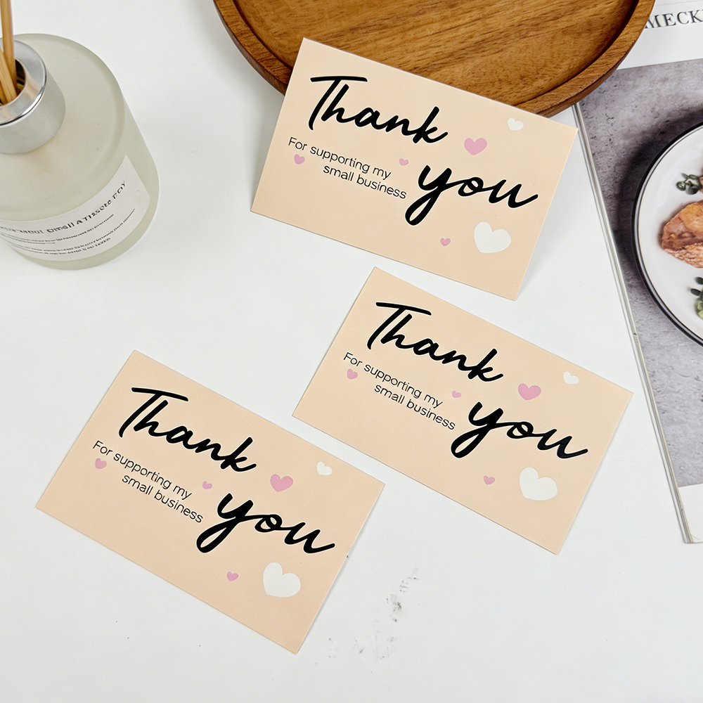 50/100pcs Thank You Cards, for - Wedding/Event Supply Store avaliação e preço