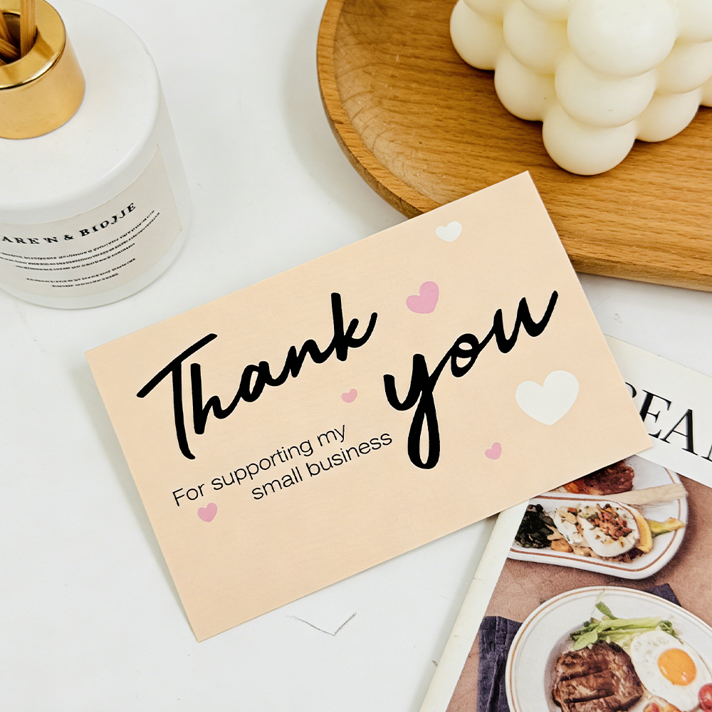 50/100pcs Thank You Cards, for - Wedding/Event Supply Store avaliação e preço