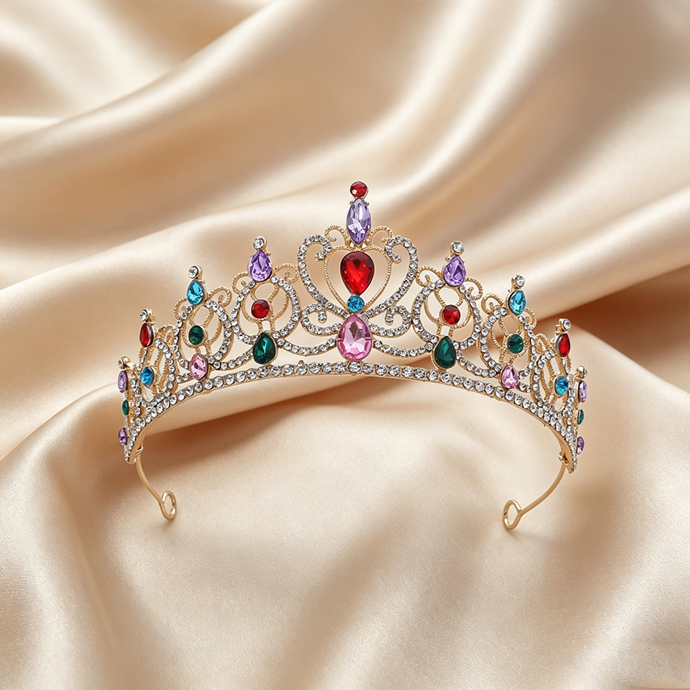 Luxury Vintage Gold Tiara Crow - Wedding Shop avaliação e preço