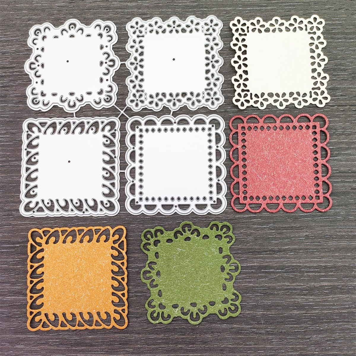 Silver gray metal cutting mold - Wedding Sutra avaliação e preço