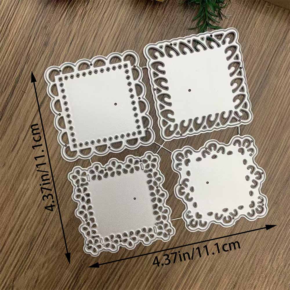 Silver gray metal cutting mold - Wedding Sutra avaliação e preço