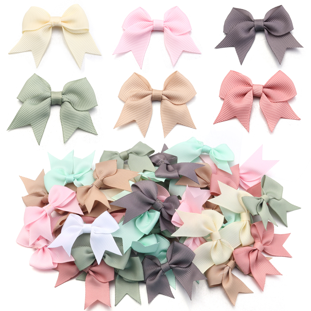 20Pcs 4x6cm Satin Ribbon Bowkn - Wedding Decoration Supply avaliação e preço
