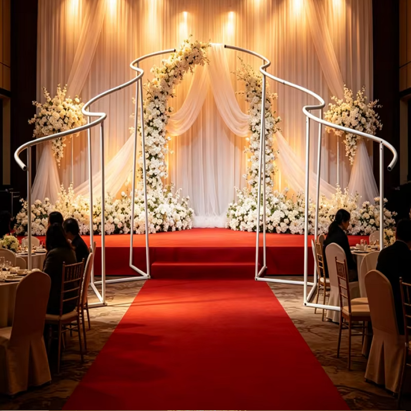 Luxury Wave Shape Frame Outdoo - Wedding/Event Supply Store avaliação e preço