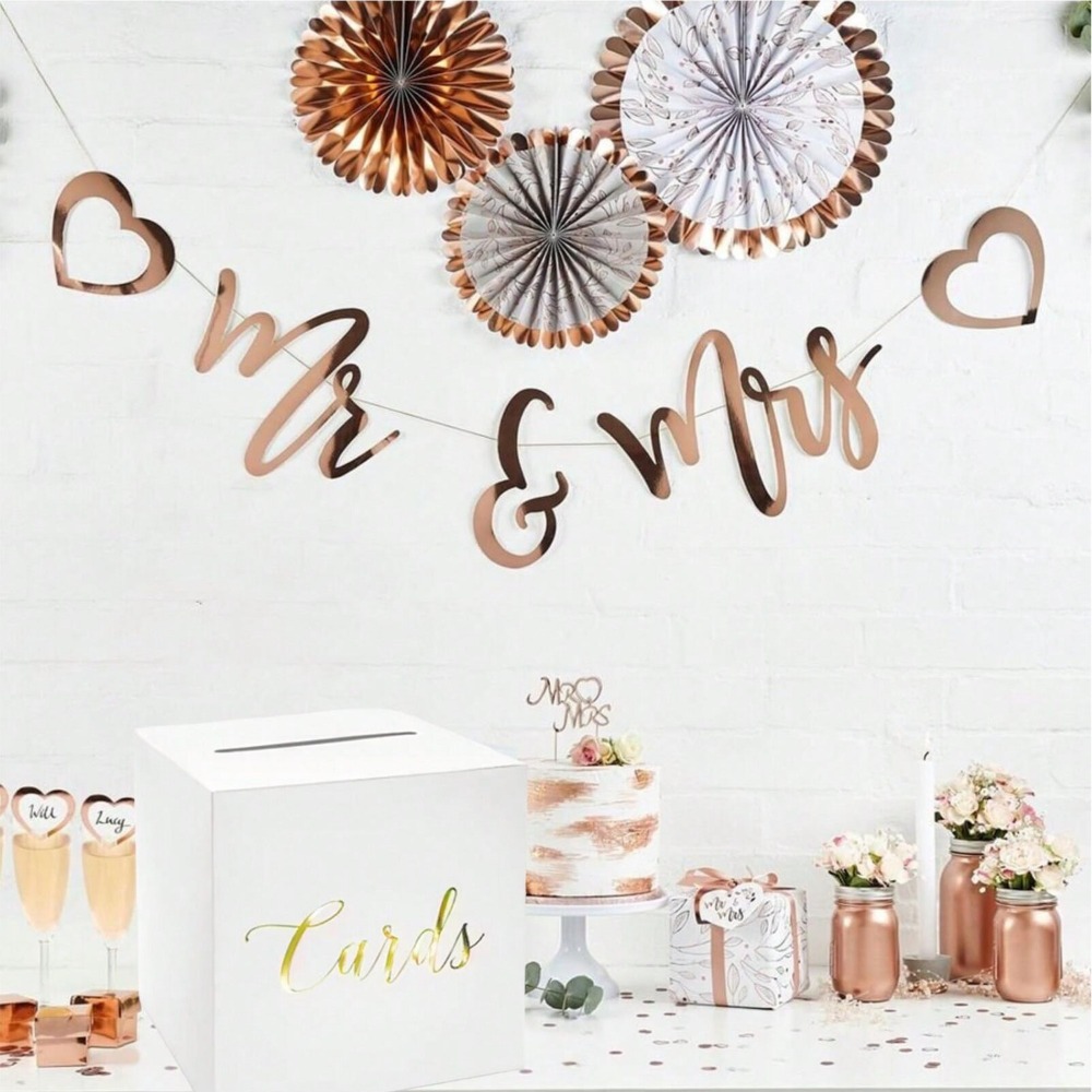 Storage Box White Black Weddin - Wedding Card Box avaliação e preço