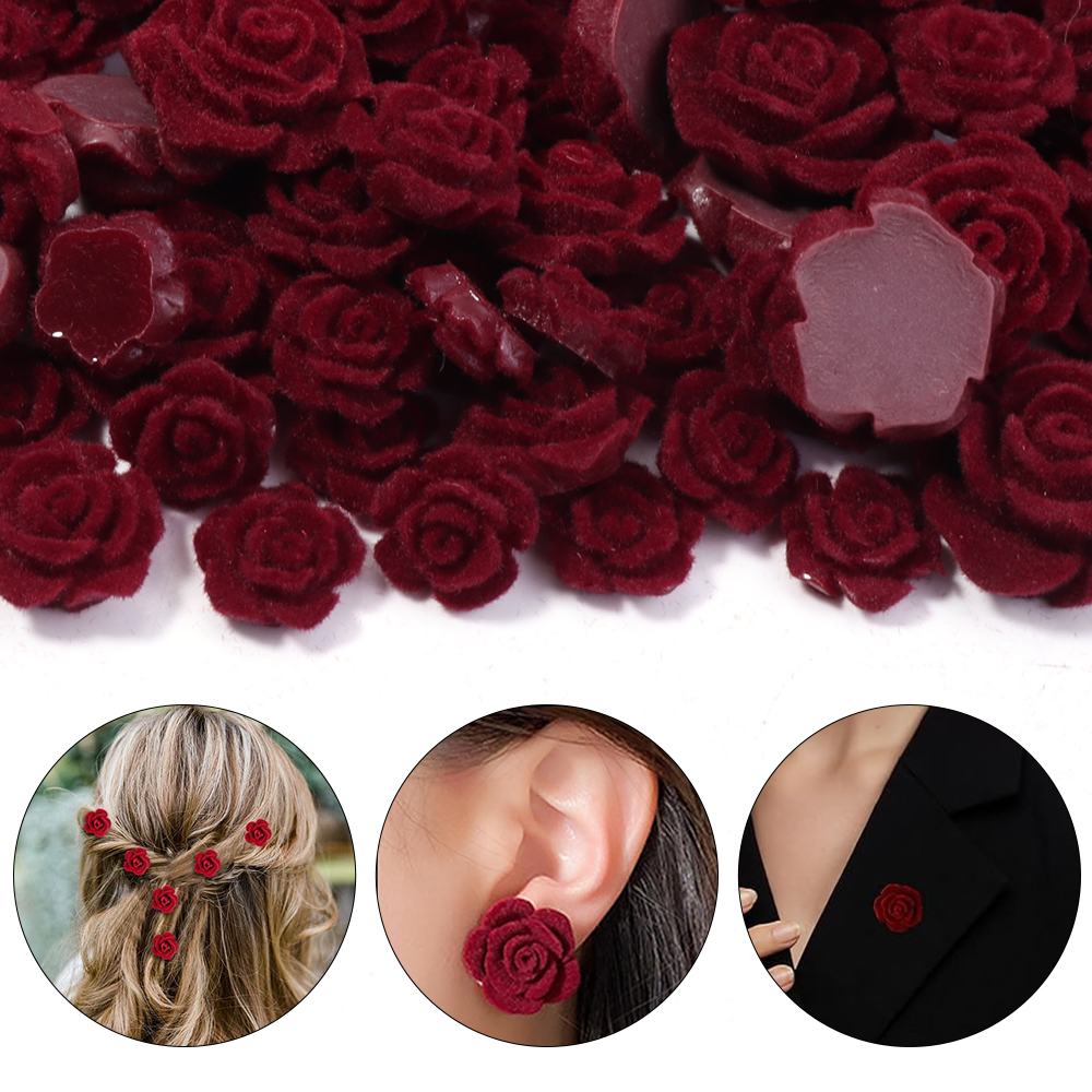 20pcs Resin Rose Flower Wine R - Wedding Decoration Supply avaliação e preço