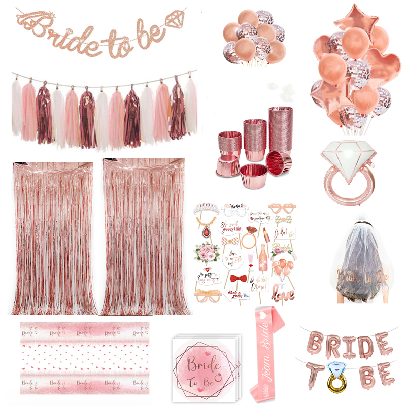Bride To Be Party Decorations  - Confetti Balloon Set avaliação e preço
