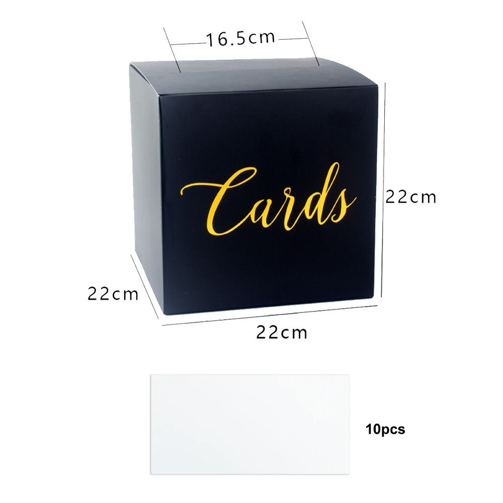 Envelope Boxes White Black Wed - Wedding Card Box avaliação e preço