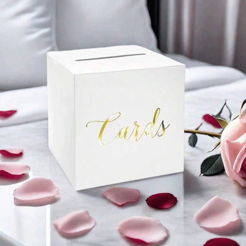 Envelope Boxes White Black Wed - Wedding Card Box avaliação e preço