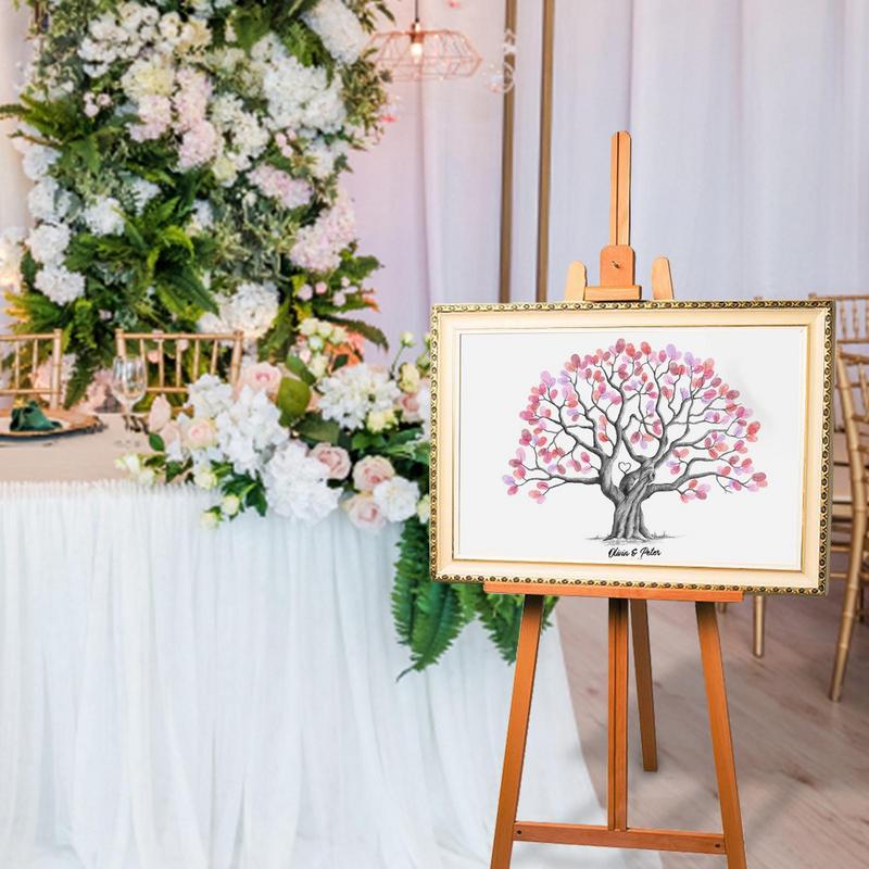 Fingerprint Tree Wedding Gradu - Personalized Guest Book avaliação e preço