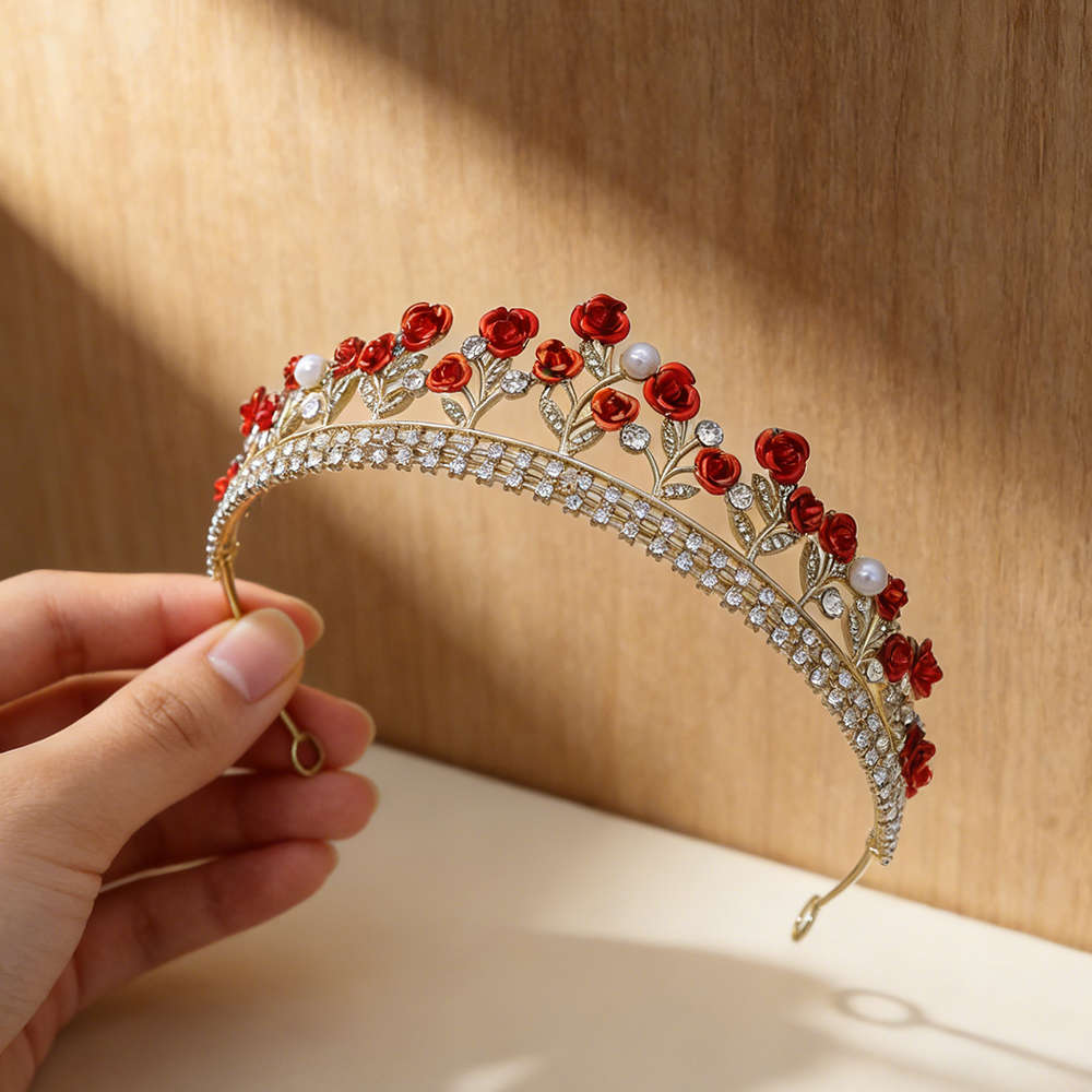 Baroque Crown Wedding Headwear - Wedding Shop avaliação e preço