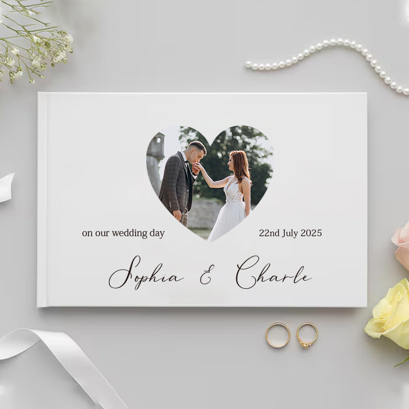 Personalized Guest Book for We - Personalized Guest Book avaliação e preço