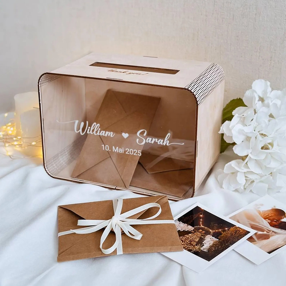 Custom Name Decals for Wedding - Wedding Card Box avaliação e preço