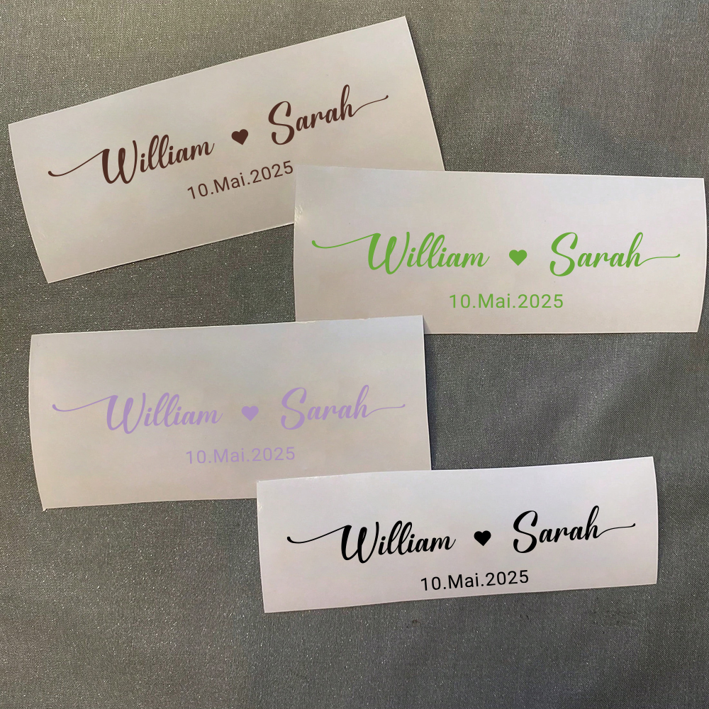 Custom Name Decals for Wedding - Wedding Card Box avaliação e preço