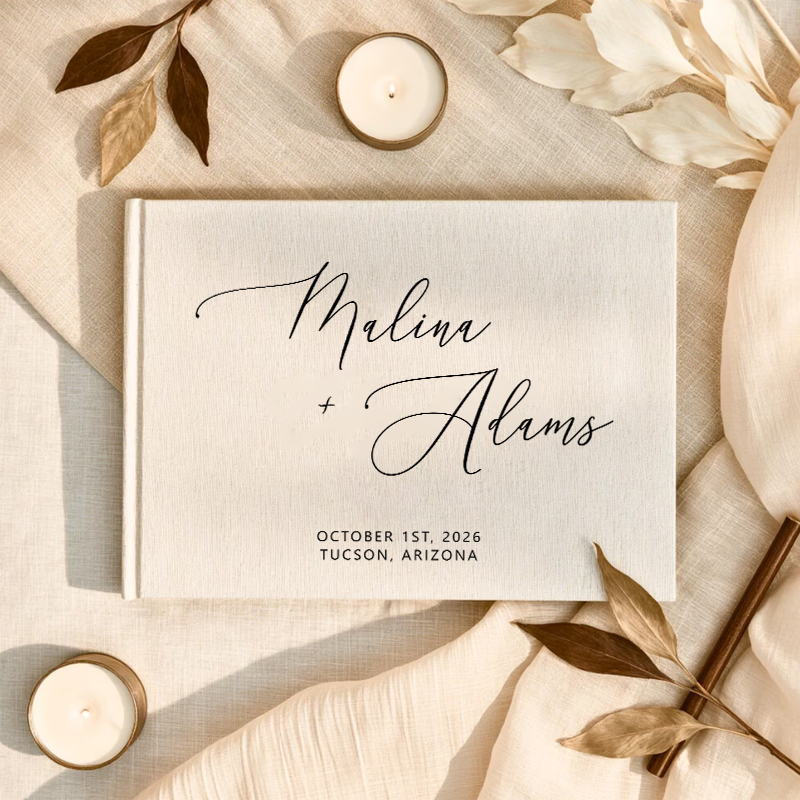 Personalized Guest Book Photo  - Personalized Guest Book avaliação e preço