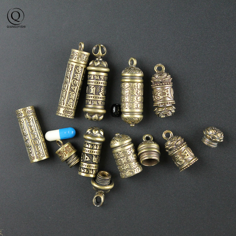 Brass Buddha GuanYin Sutra Cyl - Wedding Sutra avaliação e preço