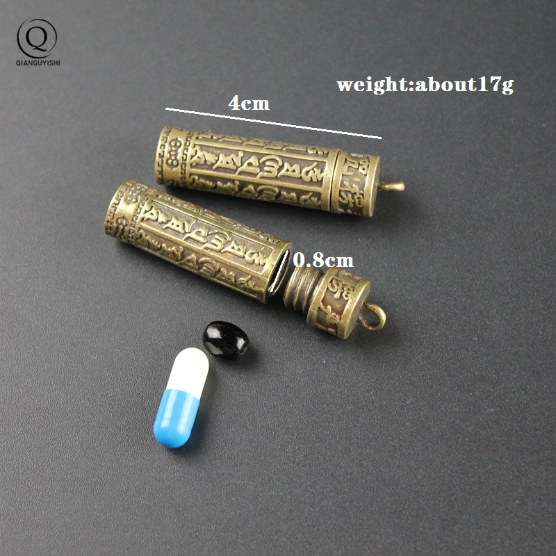 Brass Buddha GuanYin Sutra Cyl - Wedding Sutra avaliação e preço