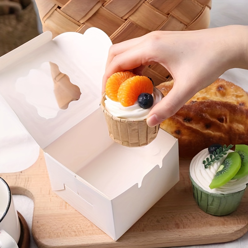 10Pcs Kraft Paper Cake Candy B - Wedding Packaging avaliação e preço