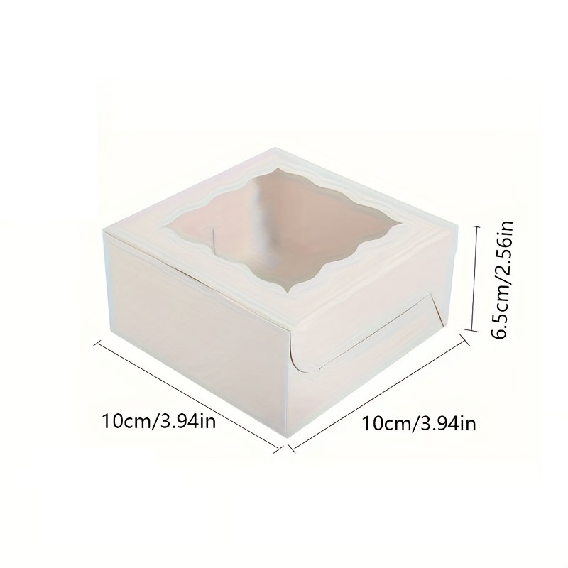 10Pcs Kraft Paper Cake Candy B - Wedding Packaging avaliação e preço