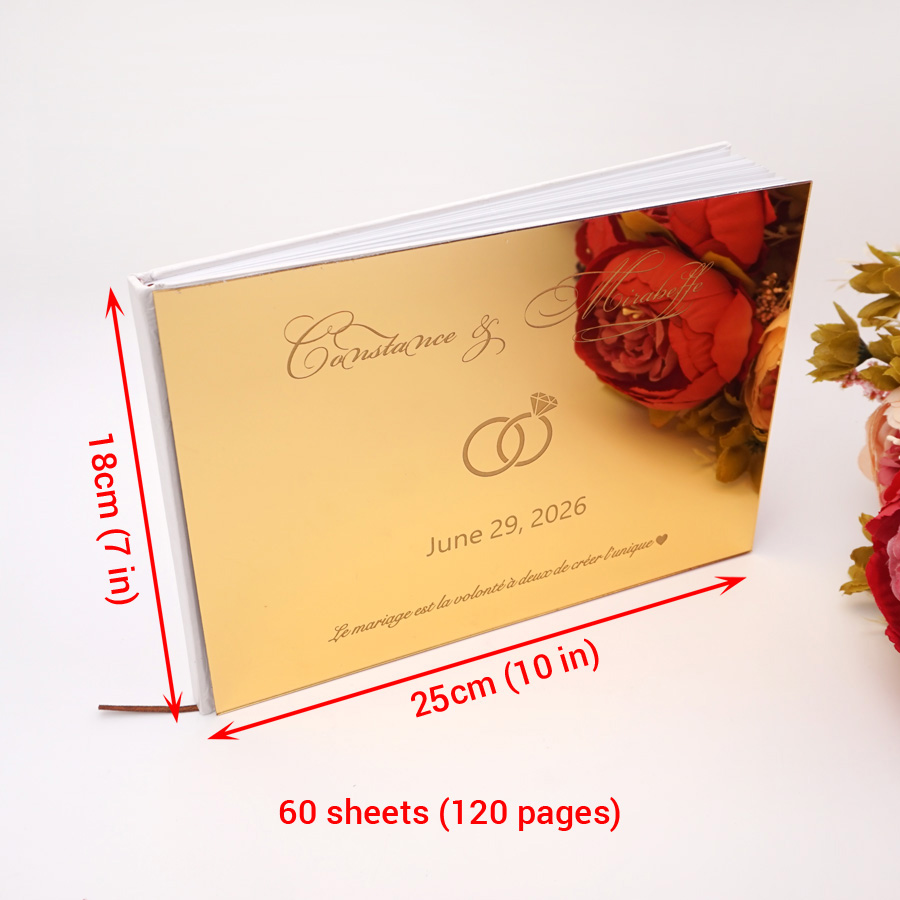 Personalized Wedding Custom Si - Personalized Guest Book avaliação e preço