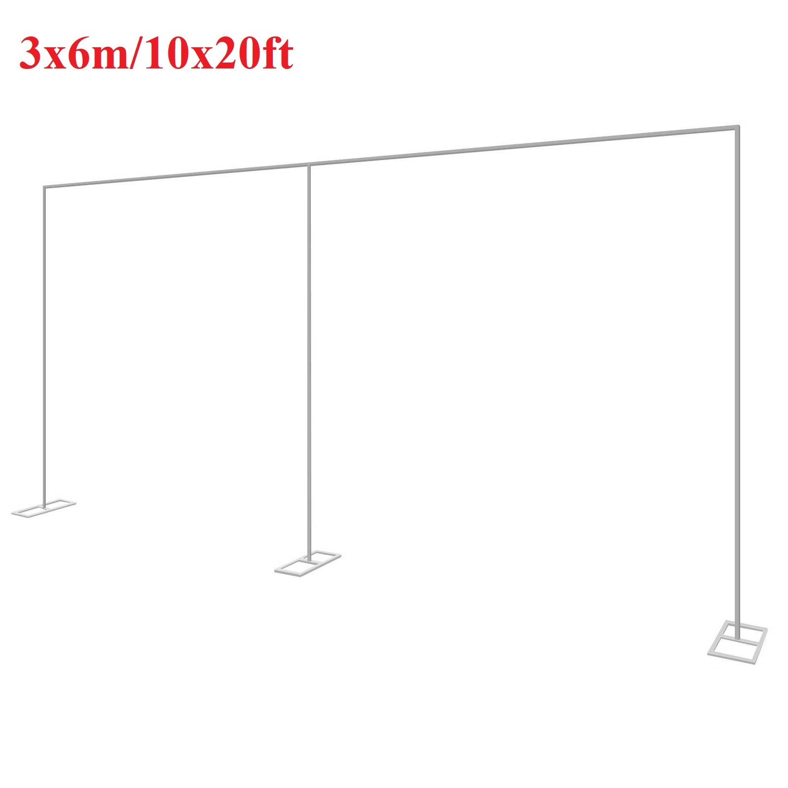 3x6m/10x20ft Metal Wedding Arc - Confetti Balloon Set avaliação e preço