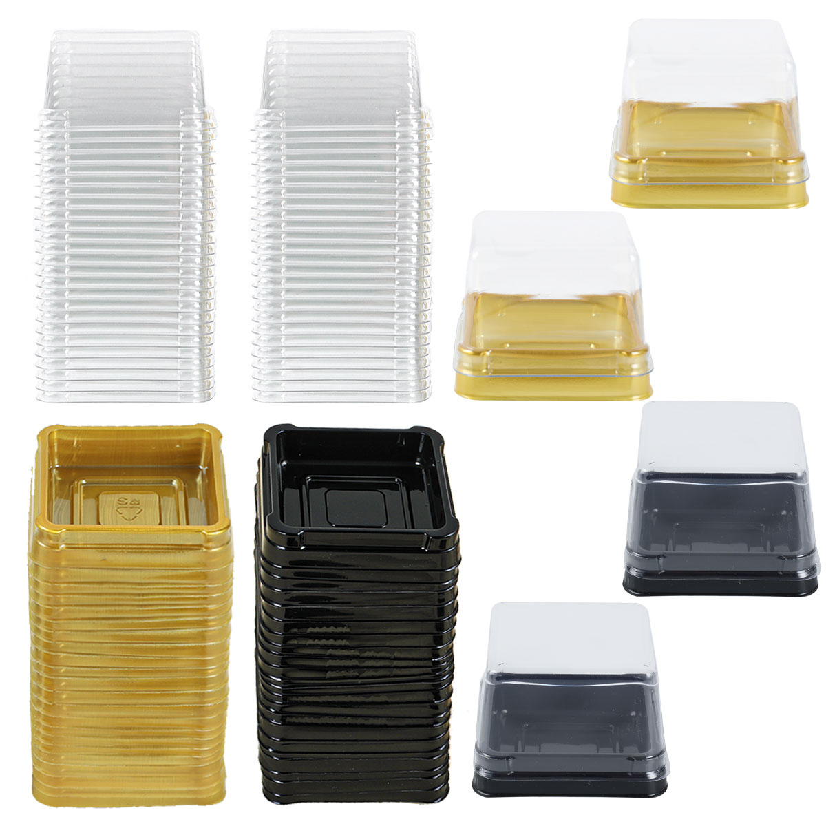 Transparent Cake Dessert Box C - Wedding Packaging avaliação e preço