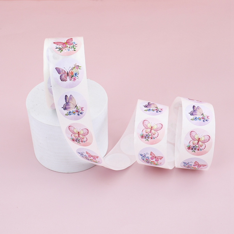 500pcs/roll Butterfly Stickers - Wedding Sutra avaliação e preço