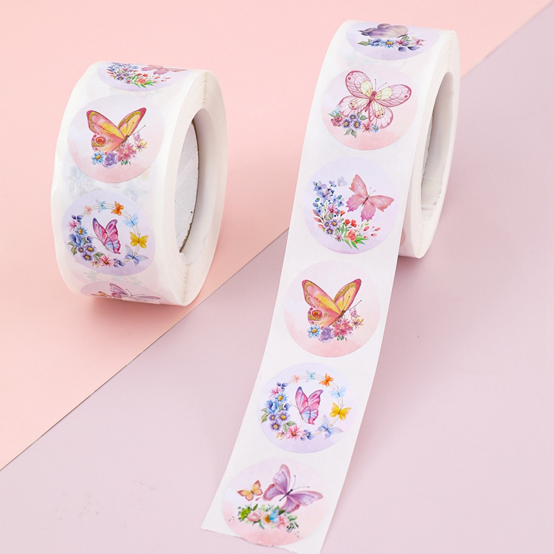 500pcs/roll Butterfly Stickers - Wedding Sutra avaliação e preço