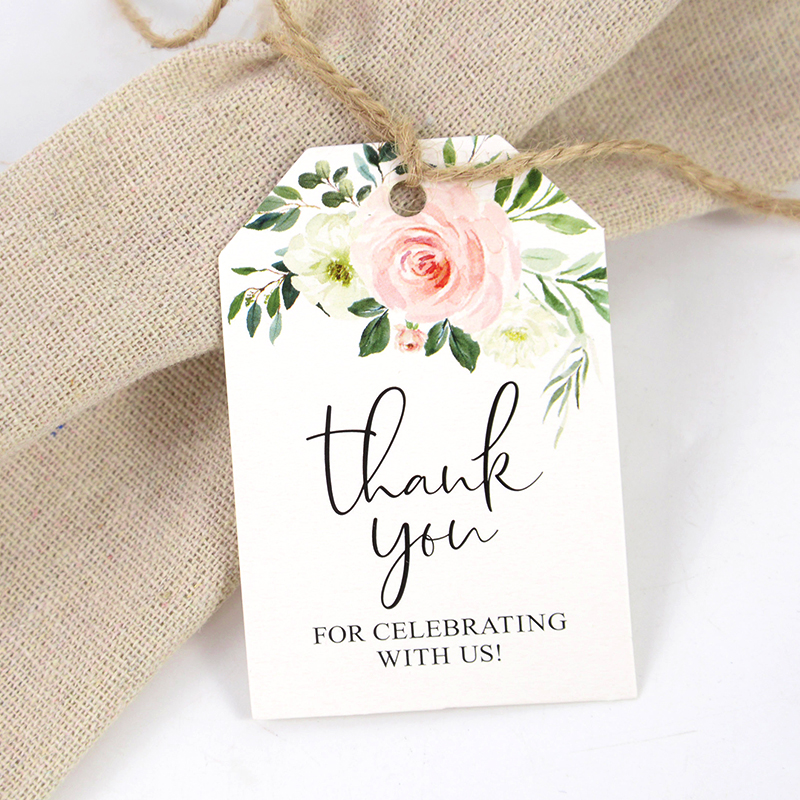 50pcs Thank You For Celebratin - Wedding Card Box avaliação e preço