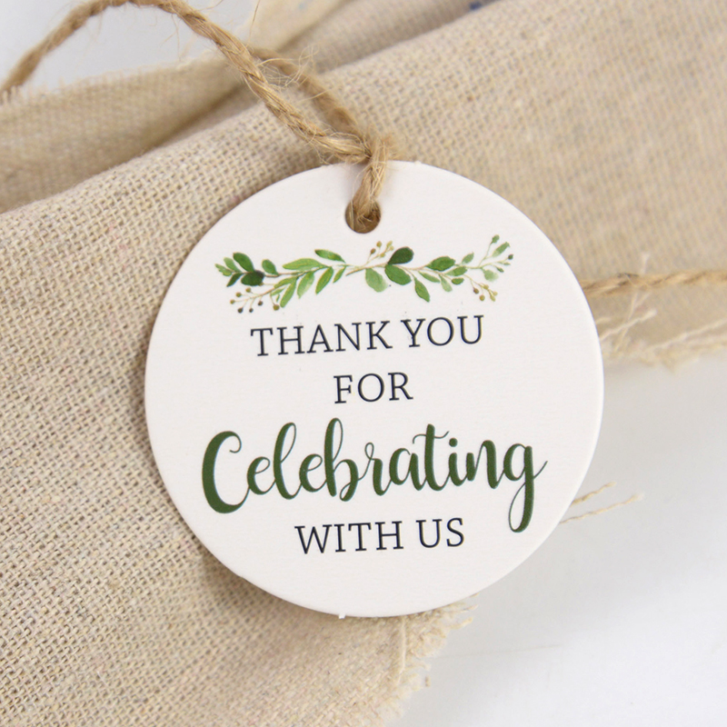 50pcs Thank You For Celebratin - Wedding Card Box avaliação e preço