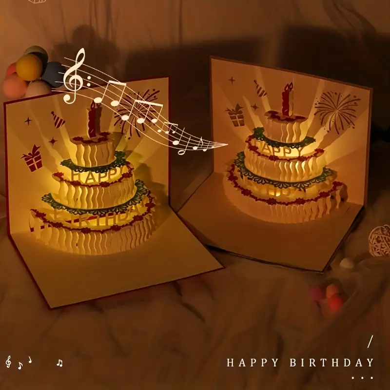 Musical Birthday Greeting Card - Wedding Sutra avaliação e preço