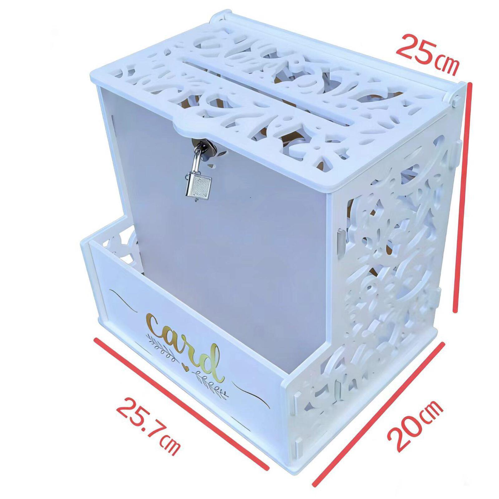 Wedding Card Box Keepsake Stor - Wedding Card Box avaliação e preço