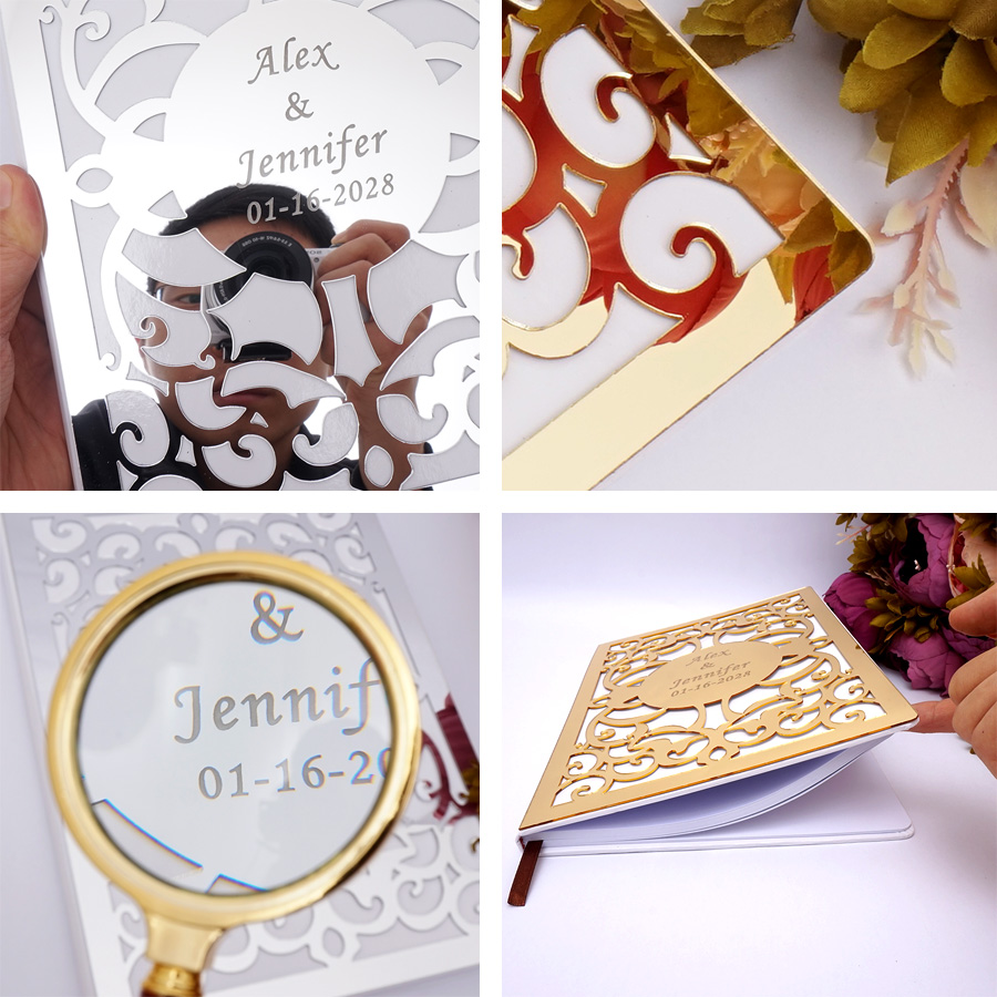 Custom Wedding Signature Guest - Personalized Guest Book avaliação e preço
