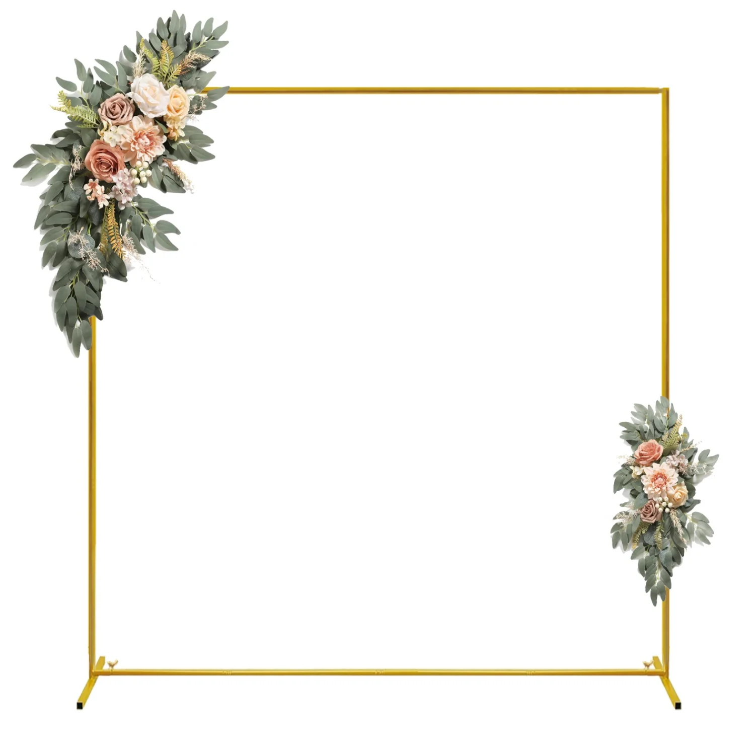 Gold Wedding Arches Square Bac - Confetti Balloon Set avaliação e preço